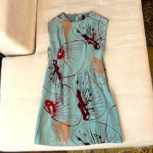 Anthropologie Splatter Paint Mini Dress